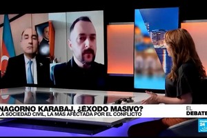 Azərbaycanlı diplomat “France 24” telekanalının efirində Ermənistan sülh masasına oturmağa çağırıb - FOTO