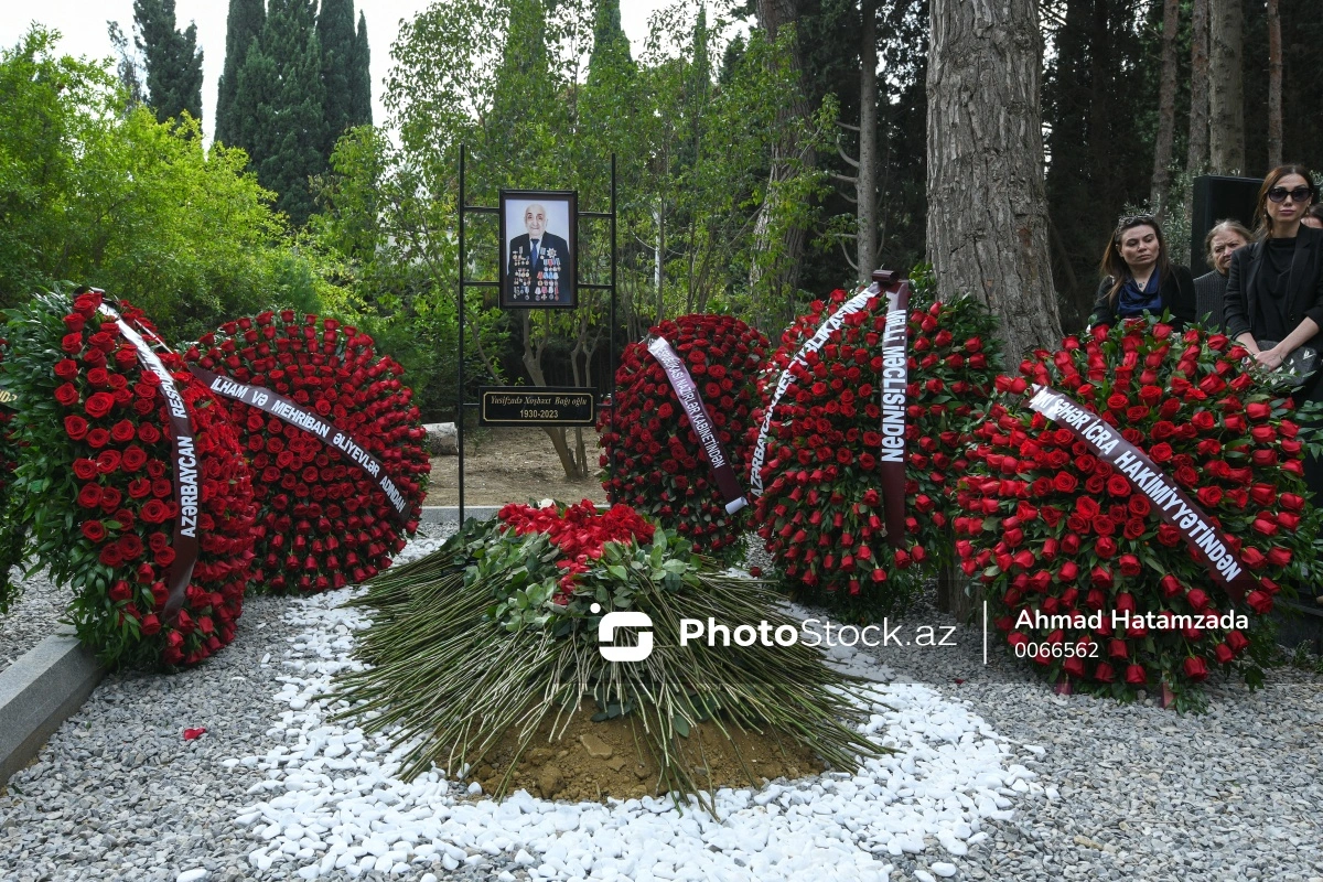 Xoşbəxt Yusifzadə dəfn olunub - YENİLƏNİB + FOTO/VİDEO