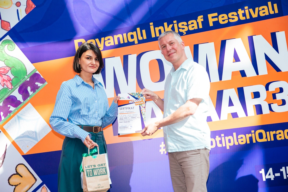 PAŞA Holding-in dəstəyi ilə həyata keçirilən “Woman Bazaar - Dayanıqlı İnkişaf Festivalı” başa çatdı! - FOTO