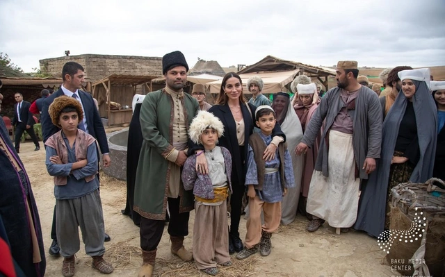 Bakı Media Mərkəzi Hacı Zeynalabdin Tağıyev haqqında film çəkir - FOTO