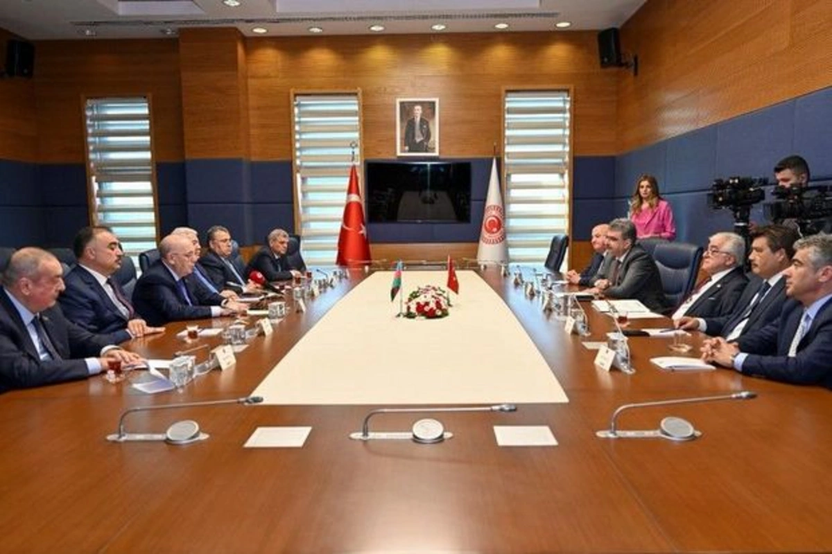 В Анкаре состоялась встреча межпарламентской группы дружбы Азербайджана и Турции - ФОТО