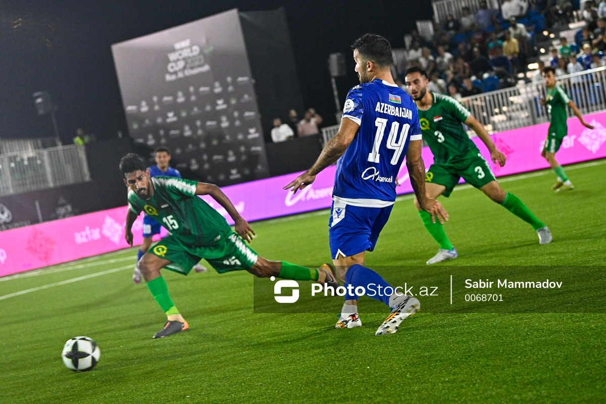 Azərbaycan minifutbol millisi dünya çempionatına qələbə ilə başladı - FOTO