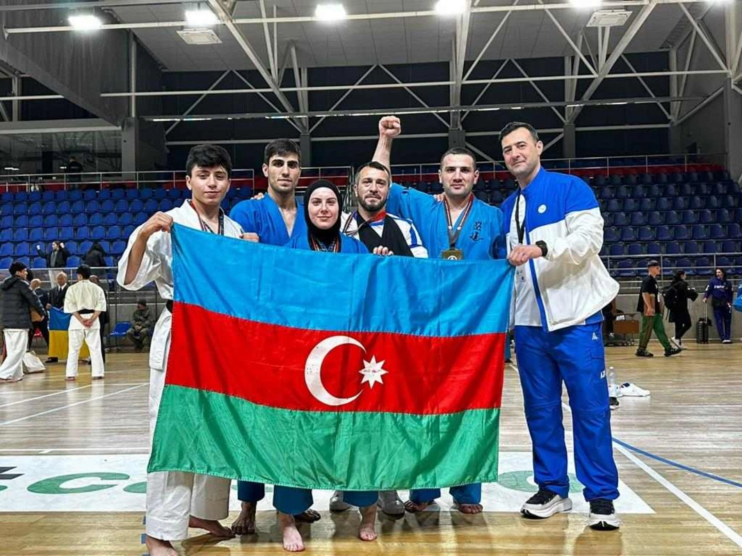 İdmançımız Avropa çempionatında erməni rəqibinə qalib gələrək qızıl medal qazanıb - FOTO