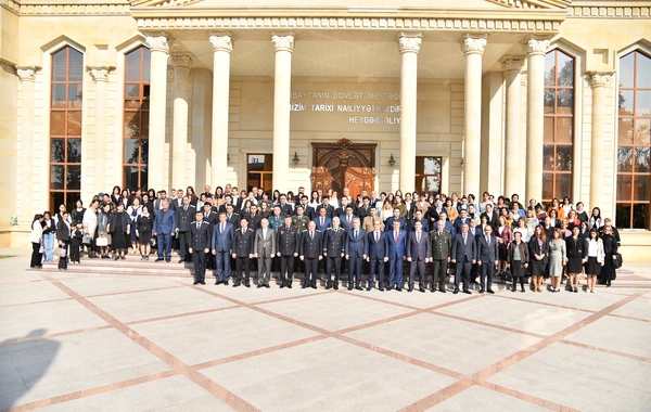 Göyçayda “Heydər Əliyev İli” münasibətilə işgüzar konfrans keçirilib - FOTO