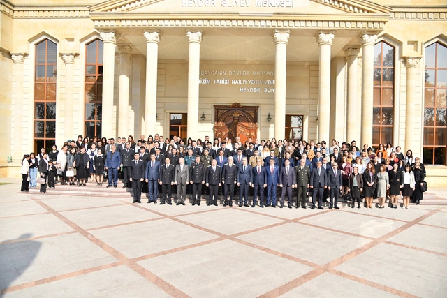 Göyçayda “Heydər Əliyev İli” münasibətilə işgüzar konfrans keçirilib - FOTO