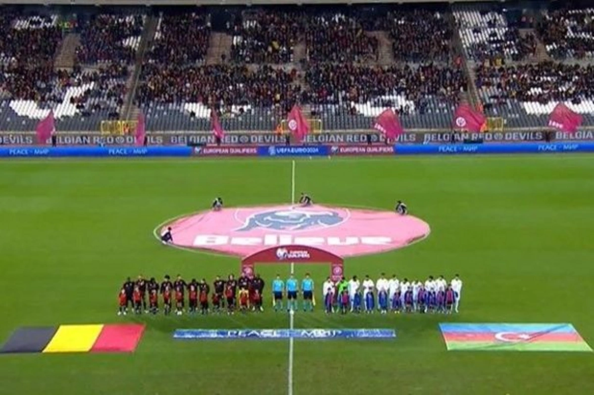 В АФФА прокомментировали ошибку при исполнении гимна Азербайджана перед матчем со сборной Бельгии - ВИДЕО