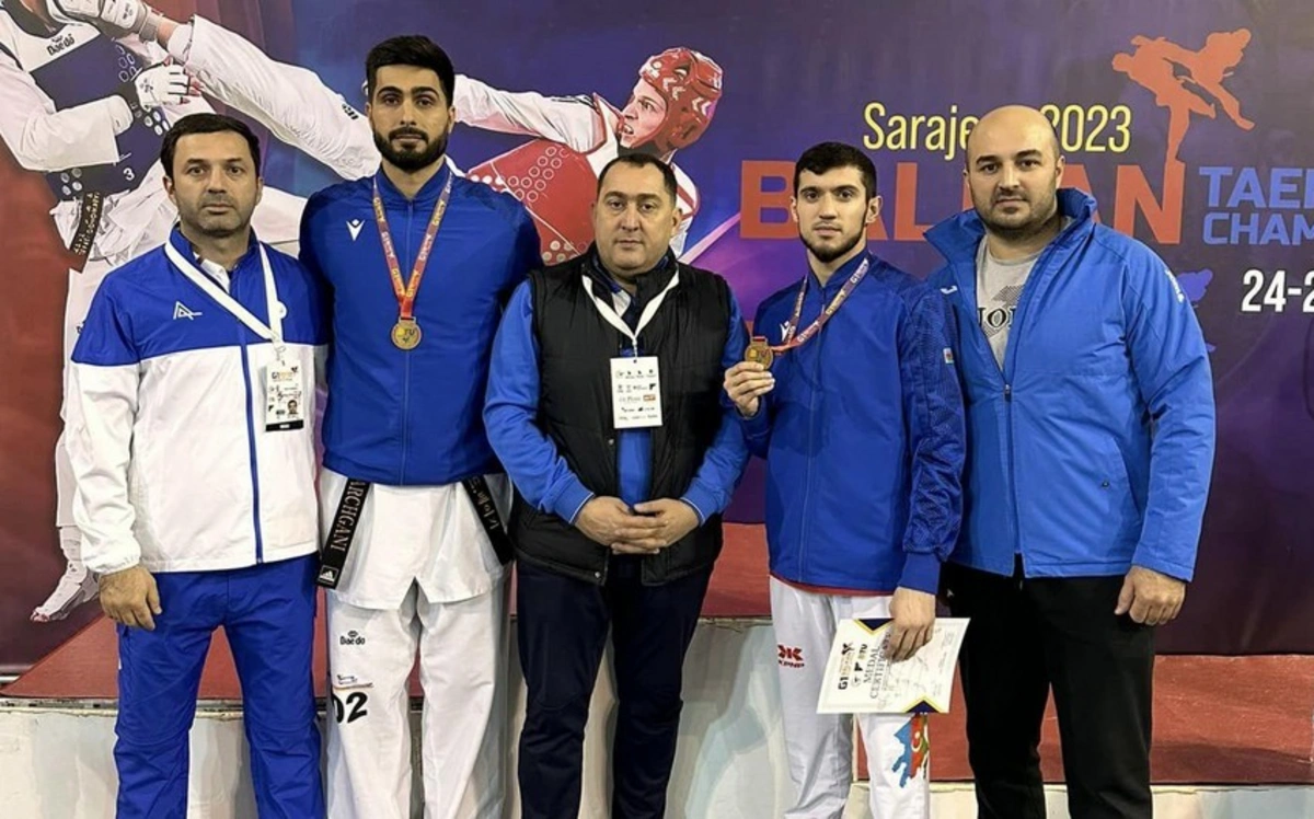 Azərbaycan taekvondoçuları “Balkan Cup”da iki qızıl medal qazanıblar