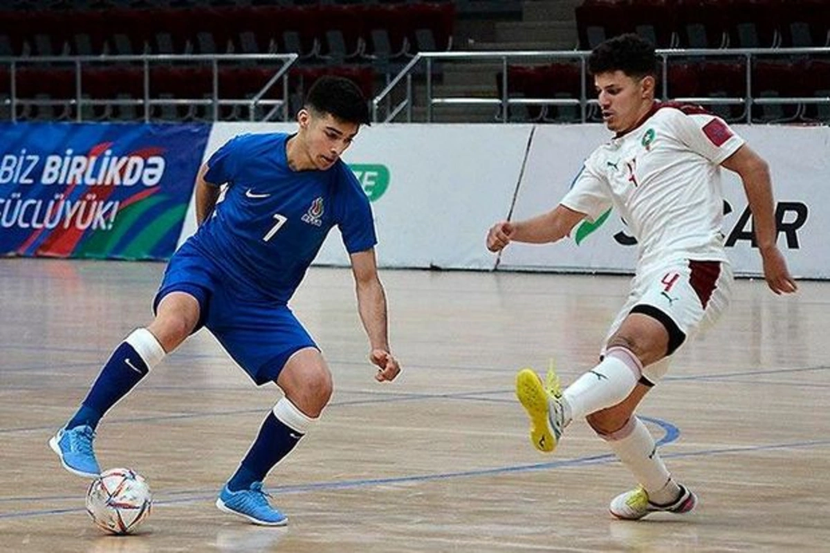 Сборная Азербайджана по футзалу U-19 проиграла команде Марокко