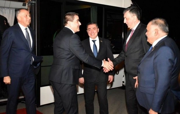 Председатель парламента Грузии прибыл с официальным визитом в Азербайджан - ФОТО