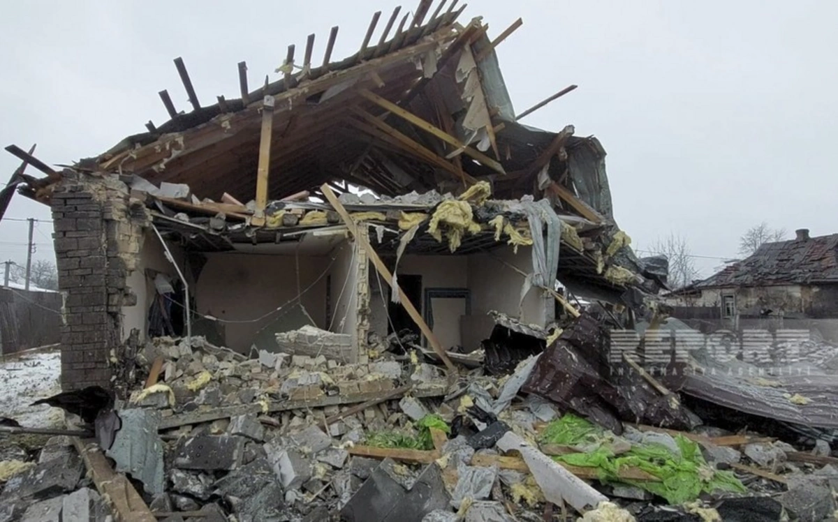 Rusiya ordusu Ukraynaya ballistik raket və dronlarla zərbə endirib - FOTOREPORTAJ