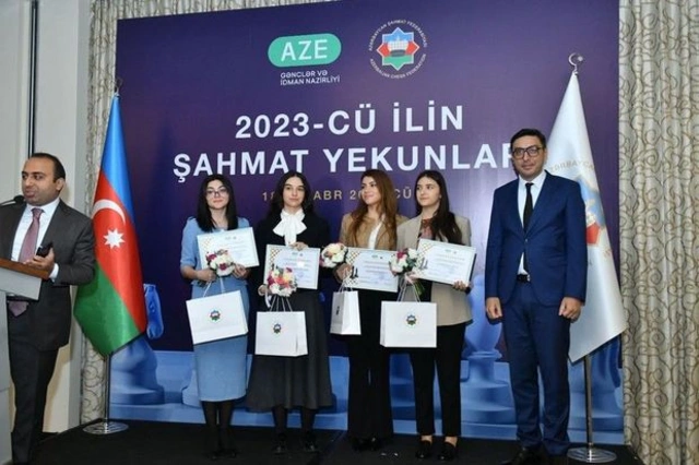 Награждены азербайджанские шахматисты, добившиеся успеха в текущем году - ВИДЕО