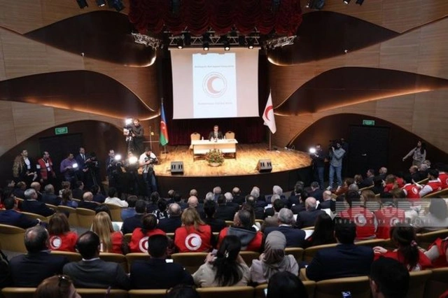 В Баку прошла XXVI Генассамблея Азербайджанского общества Красного Полумесяца - ОБНОВЛЕНО + ФОТО