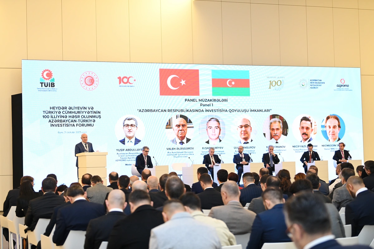 Azərbaycan-Türkiyə İnvestisiya Forumu çərçivəsində panel sessiyaları keçirilib - YENİLƏNİB + FOTO