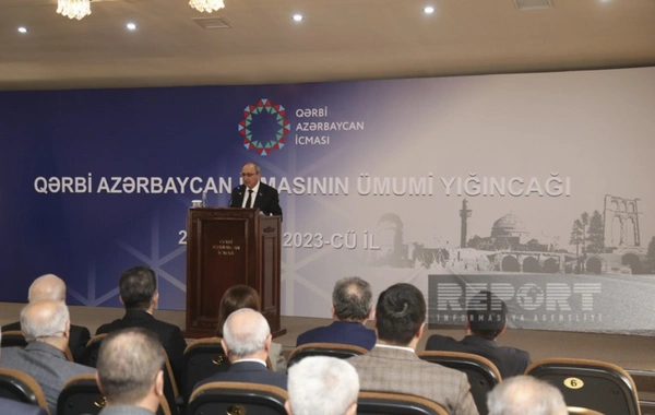 Qərbi Azərbaycan İcmasının ümumi yığıncağı keçirilib, saytı təqdim olunub - FOTO