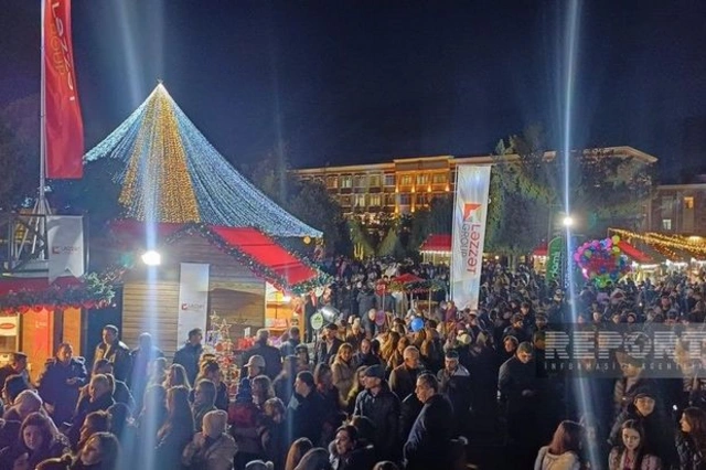 В Нахчыване впервые проходит зимний фестиваль Snowfest - ФОТО