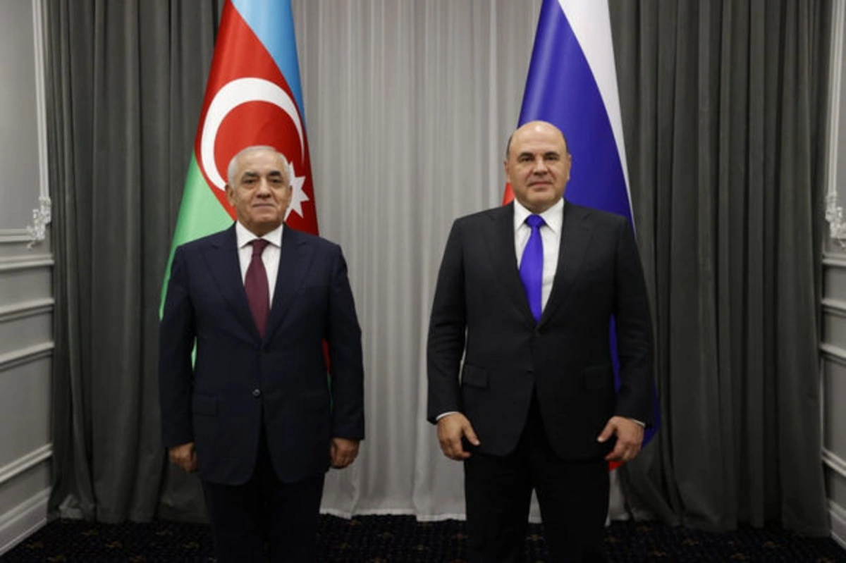 Али Асадов и Михаил Мишустин обсудили актуальные вопросы торгово-экономического сотрудничества