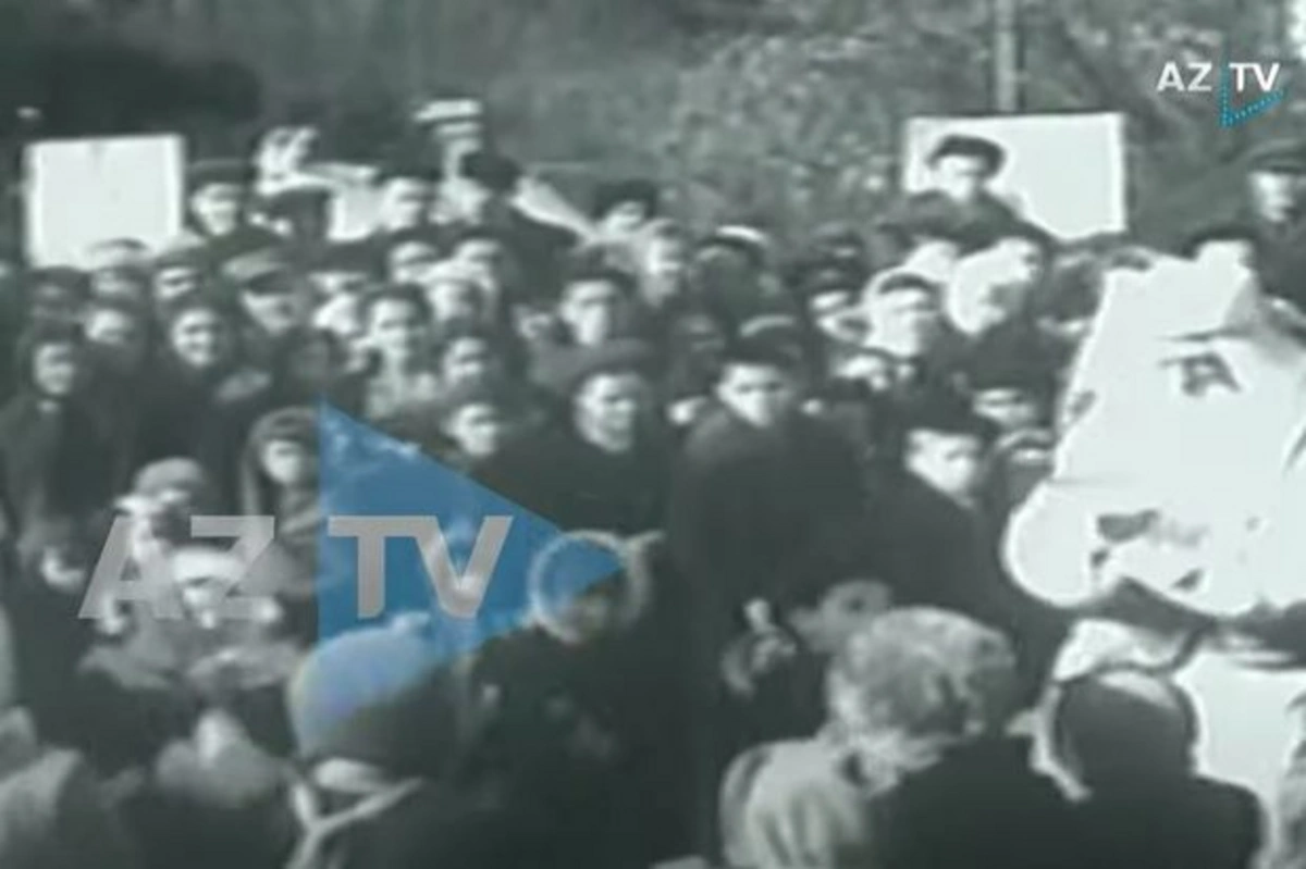 Новый год в Азербайджане - 1953: редкие кадры из архива AzTV - ВИДЕО