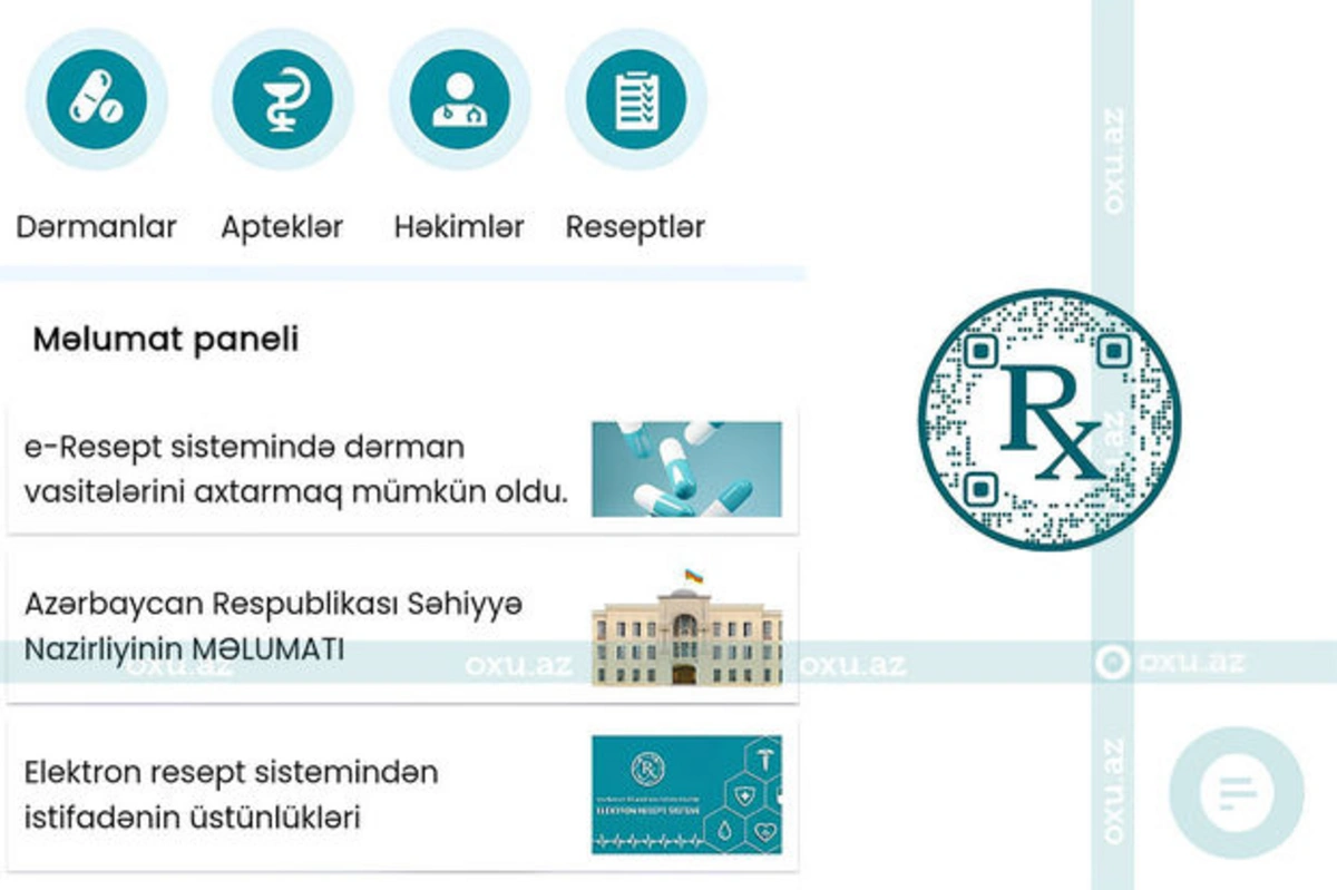 Что такое электронный рецепт и как им пользоваться? - ВИДЕО - Oxu.az
