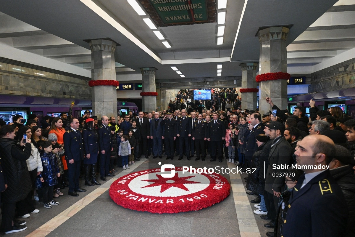 20 Yanvar günü Bakı metropoliteninin iş rejimində dəyişikliklər ediləcək