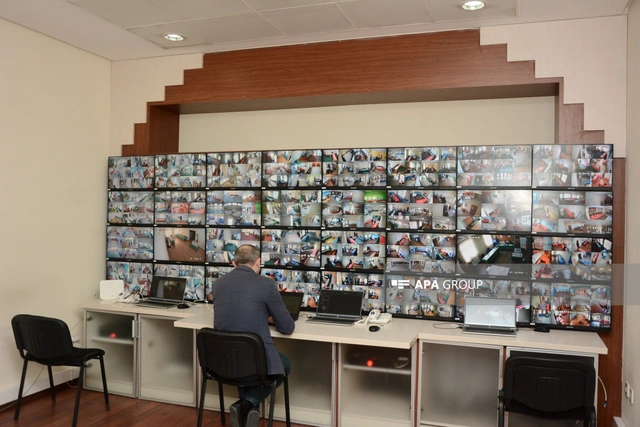 MSK-da veb-kameralara texniki nəzarət mərkəzinə baxış keçirilib - FOTO