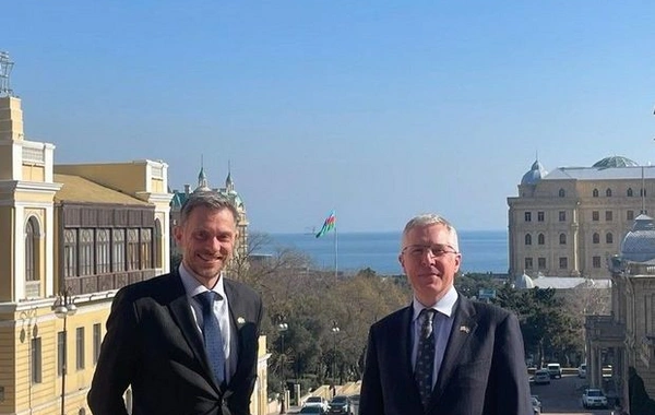 Представитель МИД Великобритании находится с визитом в Азербайджане - ФОТО