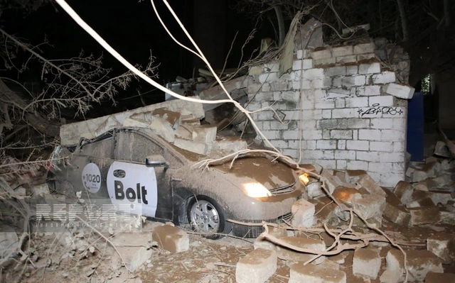 Bakıda güclü partlayışda xəsarət alan şəxsin son durumu AÇIQLANDI - YENİLƏNİB + FOTO/VİDEO