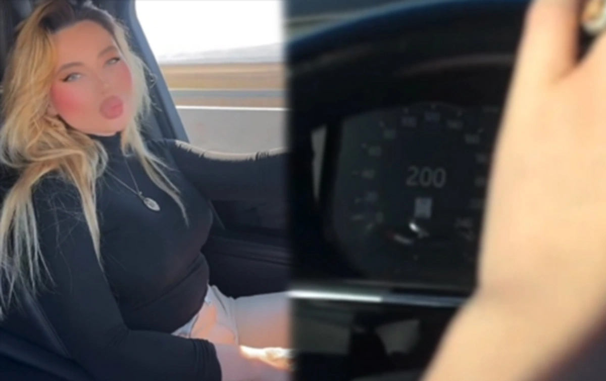 “Range Rover”i 200 km/saat sürətlə idarə edən qadın cəzalandırıldı - FOTO/VİDEO