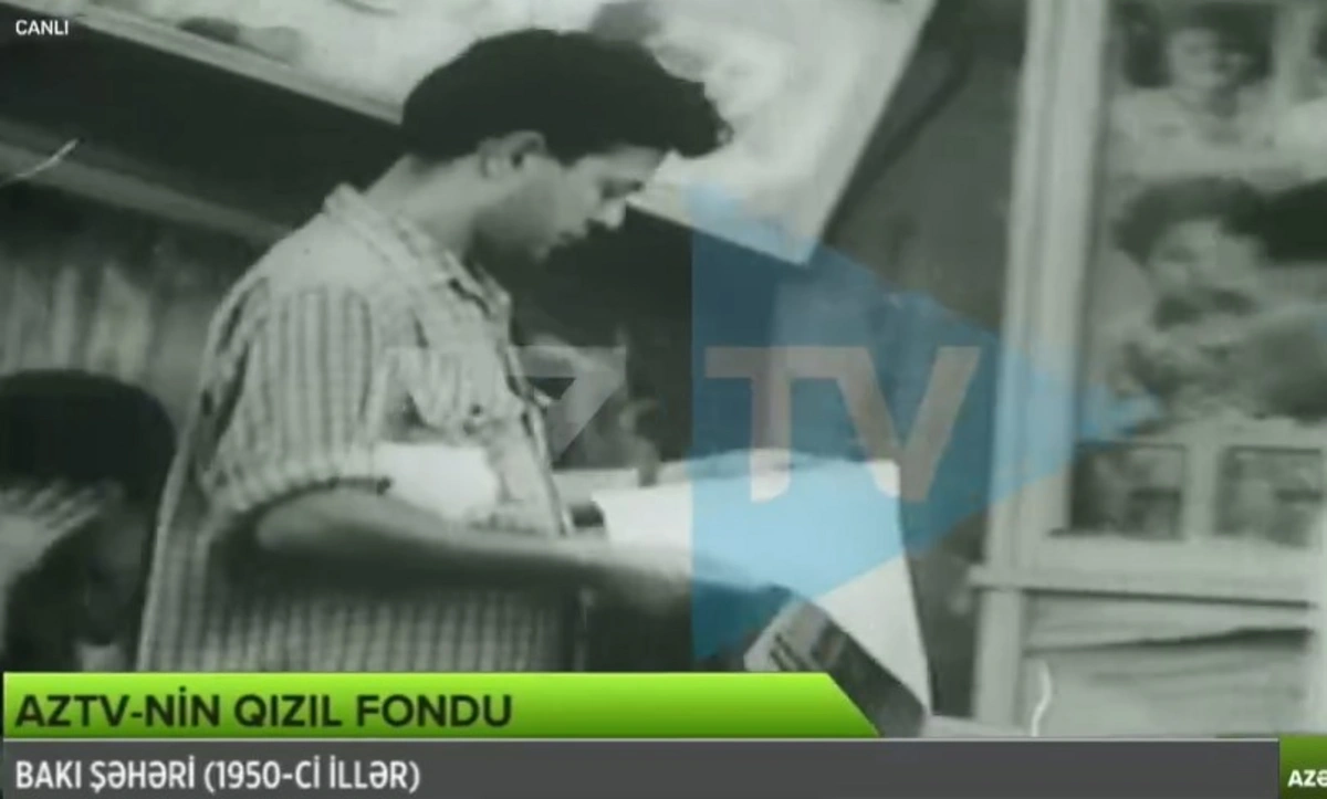 1950-ci illərin Bakısı: “Qızıl Fond”dan kadrlar - VİDEO