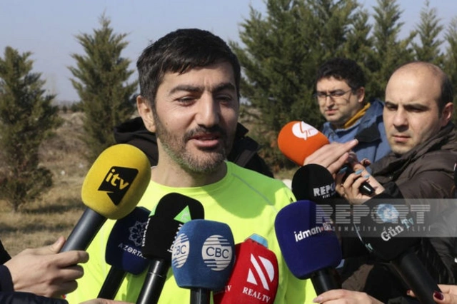 Победитель первого этапа ультрамарафона Ханкенди - Баку: Хочу преодолеть 380 км менее чем за 35 часов