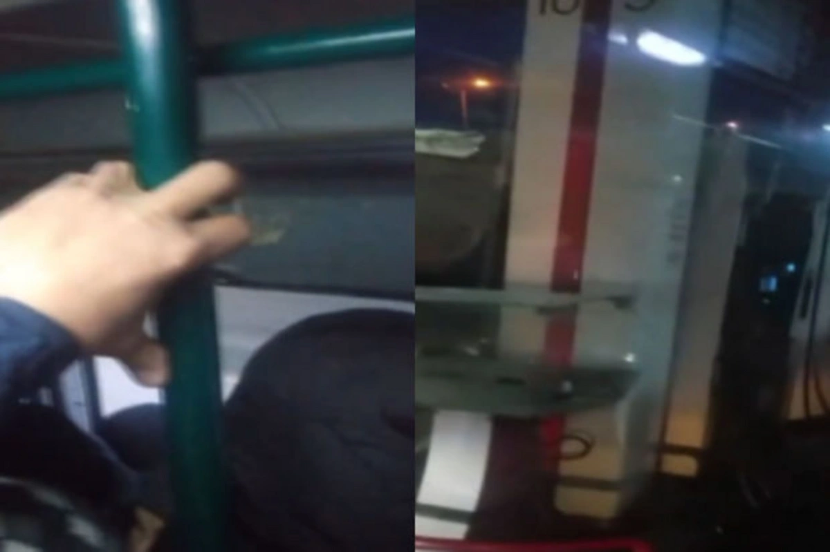 В Баку водители автобусов совершили опасные действия: за дело взялись соответствующие структуры - ВИДЕО
