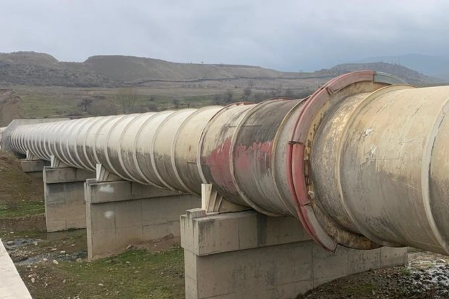 В Азербайджане отремонтирован аварийный водопровод - ФОТО