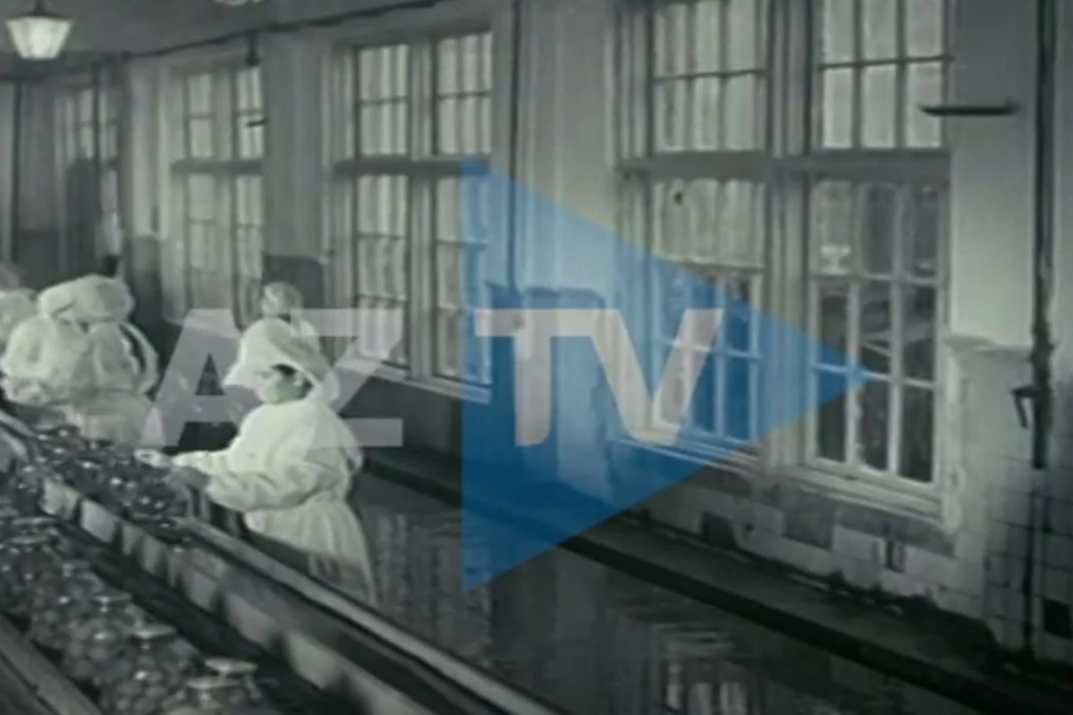 1950-ci illərdə Xaçmaz konserv zavodunun fəaliyyəti AzTV-nin “Qızıl Fondu”da - VİDEO
