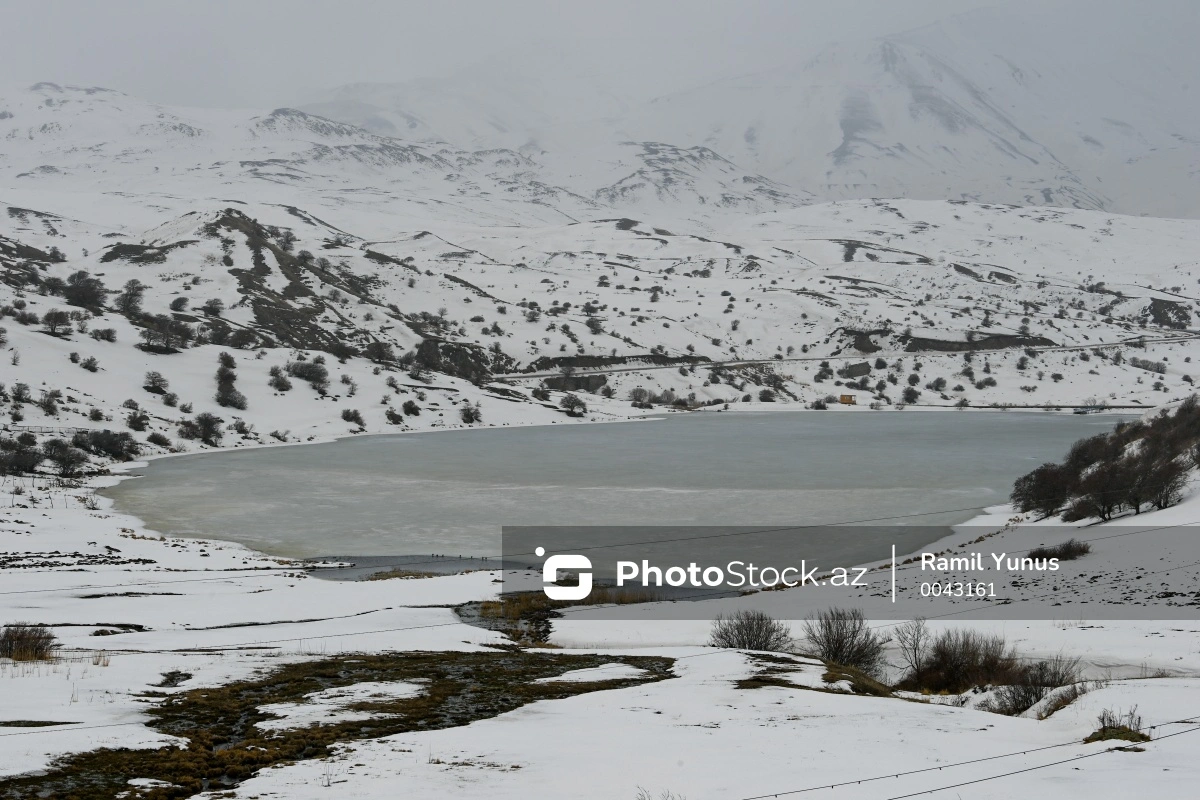 Naxçıvanda qarın hündürlüyü 23 santimetrə çatıb - FOTO