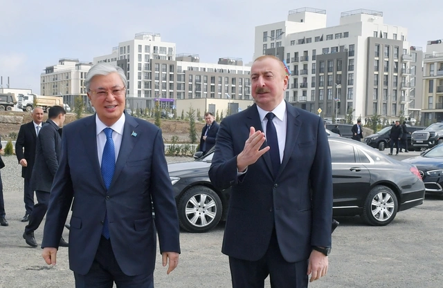 Президент Казахстана ознакомился с Генеральным планом города Физули - ФОТО