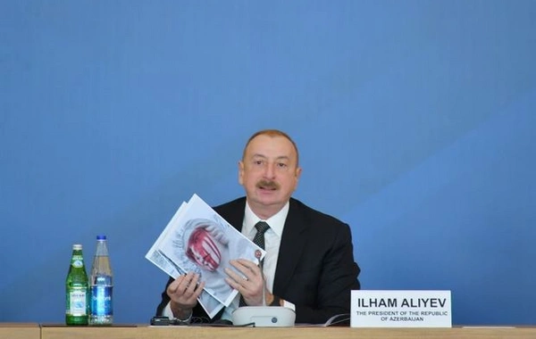 Президент проинформировал участников Бакинского форума о предвзятой позиции Франции в отношении Азербайджана