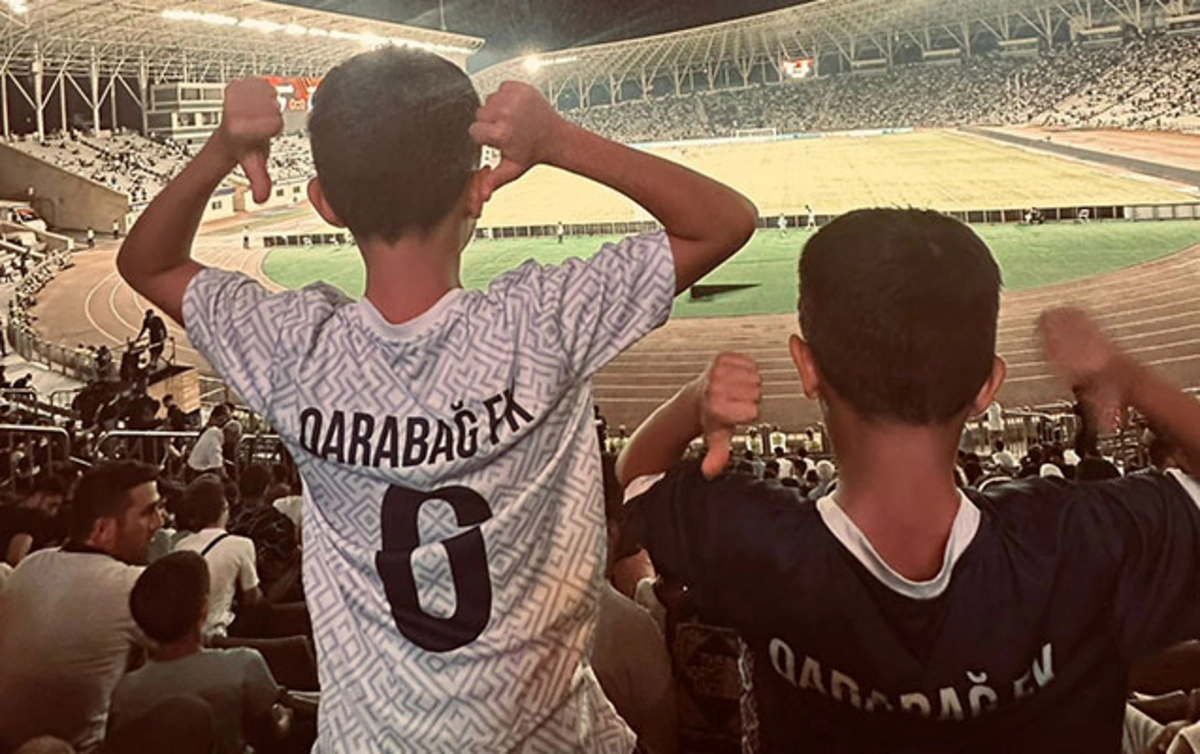 “Qarabağ”ın məğlubiyyətinə ağlayan uşaqlar futbolçudurlar - FOTO/VİDEO