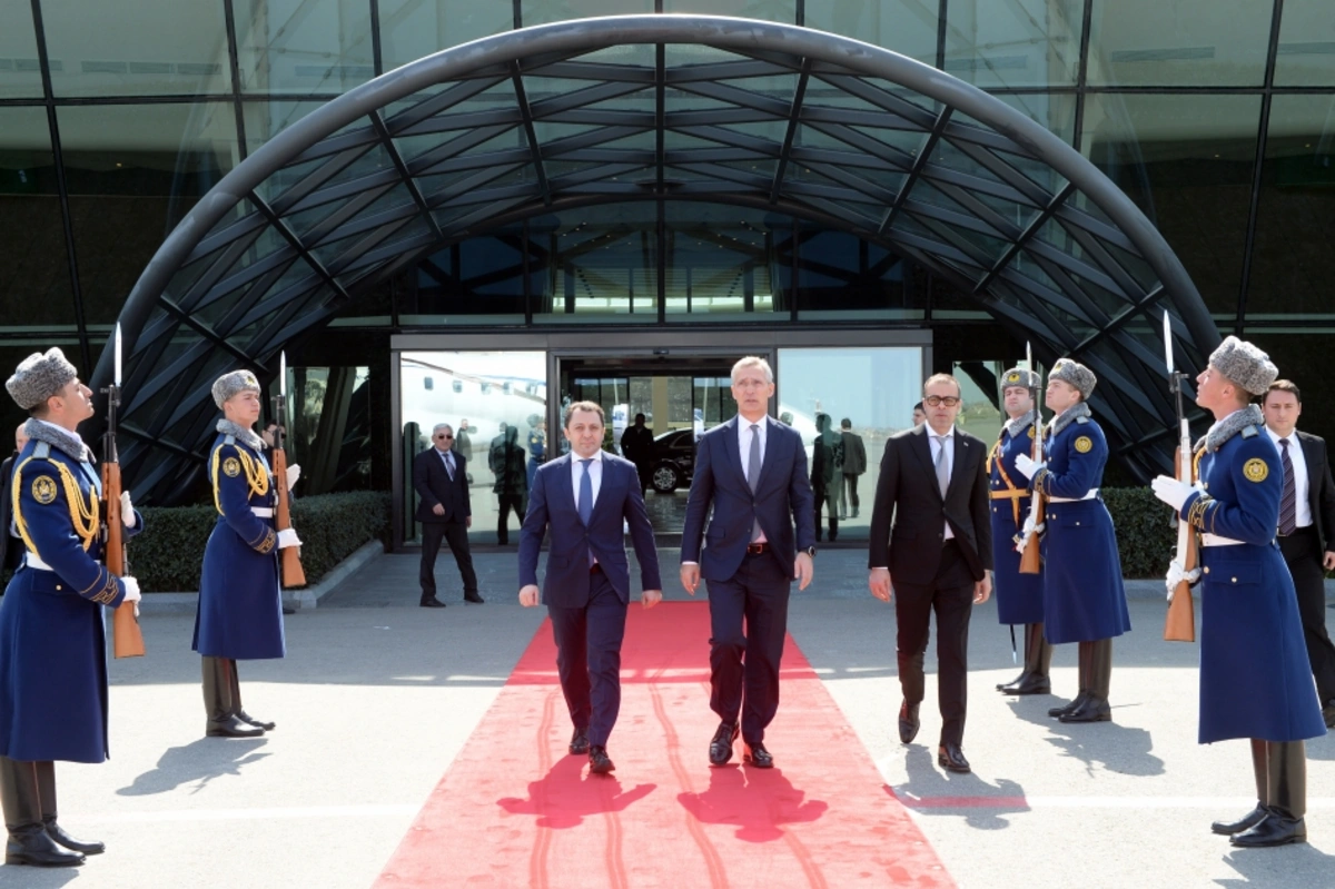 NATO-nun baş katibinin Azərbaycana səfəri başa çatdı - FOTO