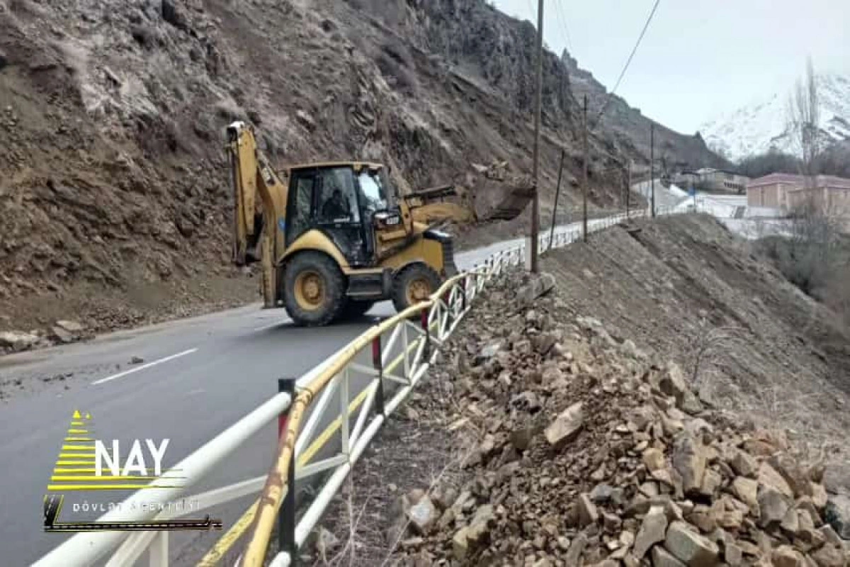 Ordubadda güclü yağış fəsadlar törədib - FOTO