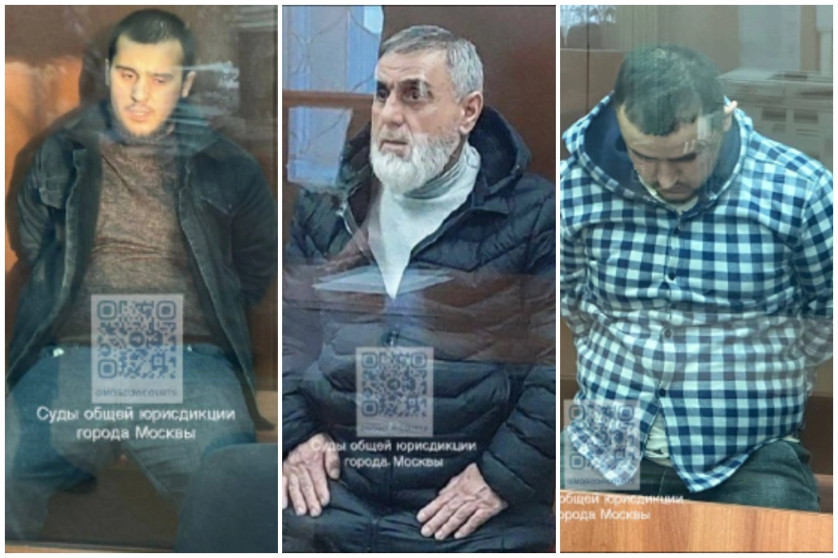 В РФ перед судом предстали еще трое лиц, задержанных в связи с терактом в "Крокусе" - ВИДЕО