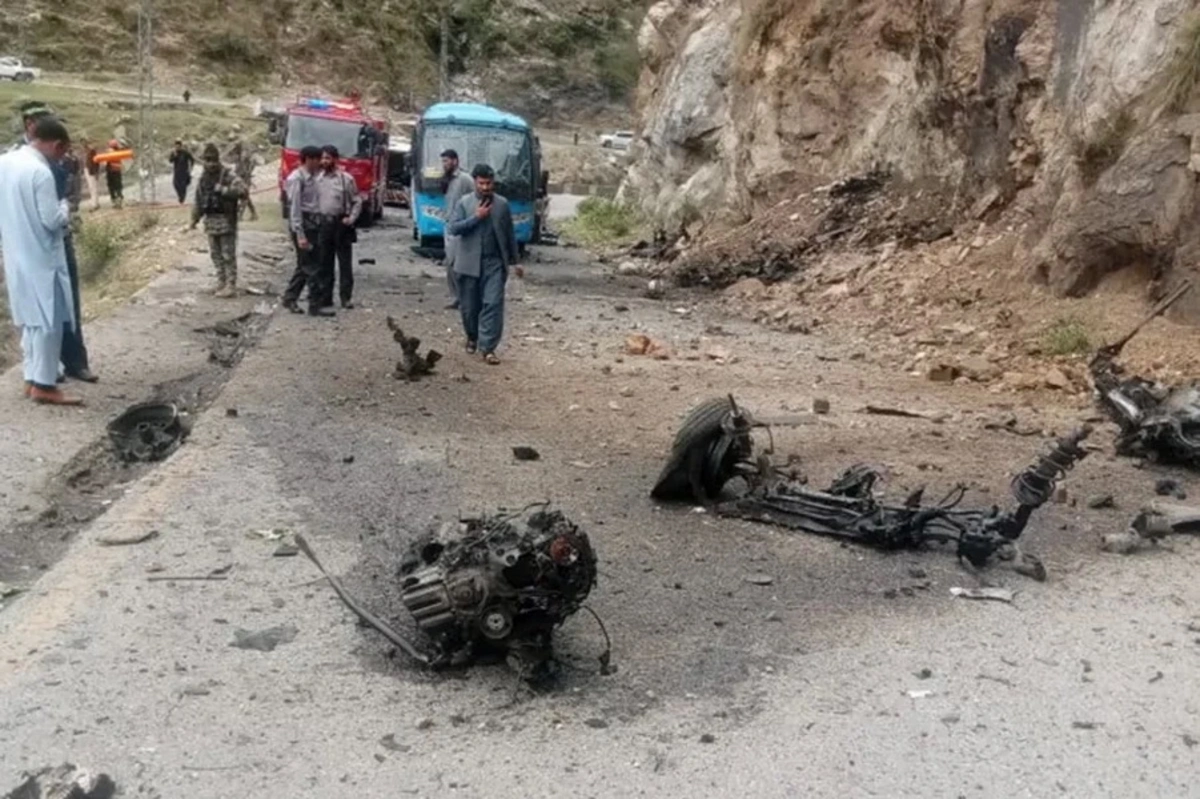 Pakistanda terror hücumu nəticəsində çinlilər həlak oldular - FOTO