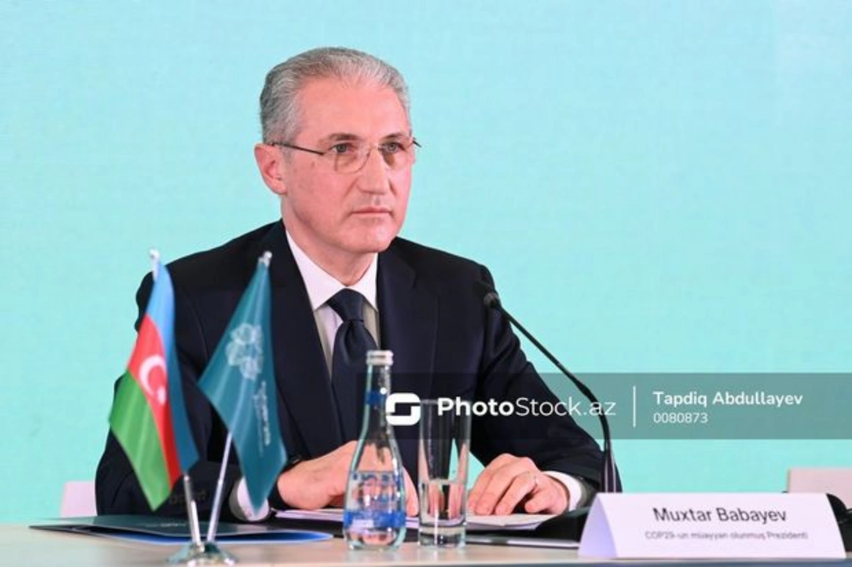Мухтар Бабаев назвал цели Азербайджана в связи с эмиссией углерода