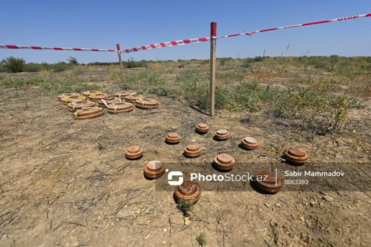 Сколько мин обнаружено на освобожденных территориях Азербайджана на прошлой неделе?