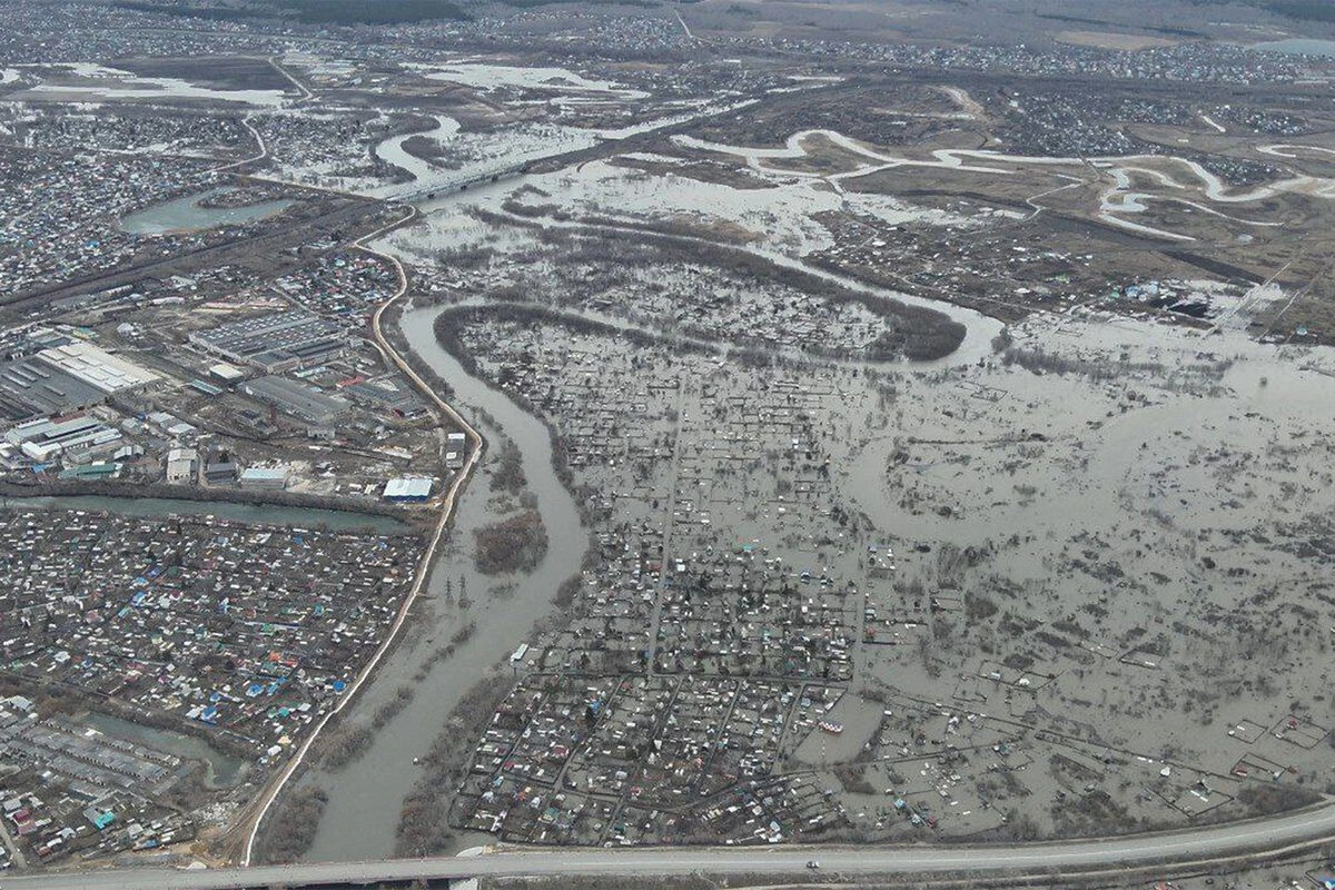 В России уровень воды в Тоболе превысил исторический максимум в 10 м - ВИДЕО