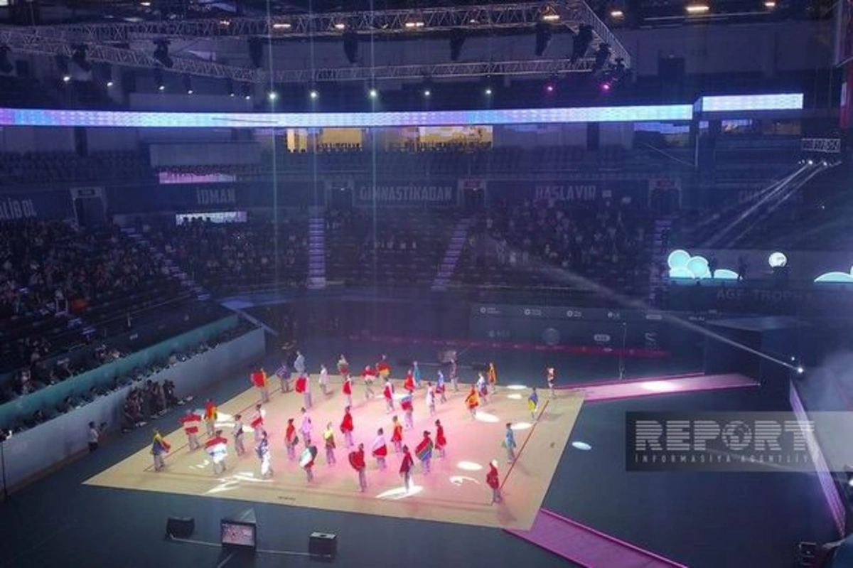 В Баку прошла церемония открытия Кубка мира по художественной гимнастике