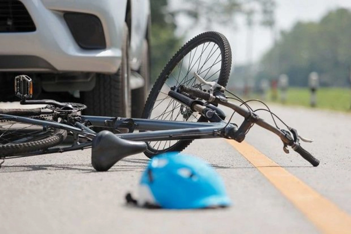 В Гяндже велосипедист пострадал в ДТП