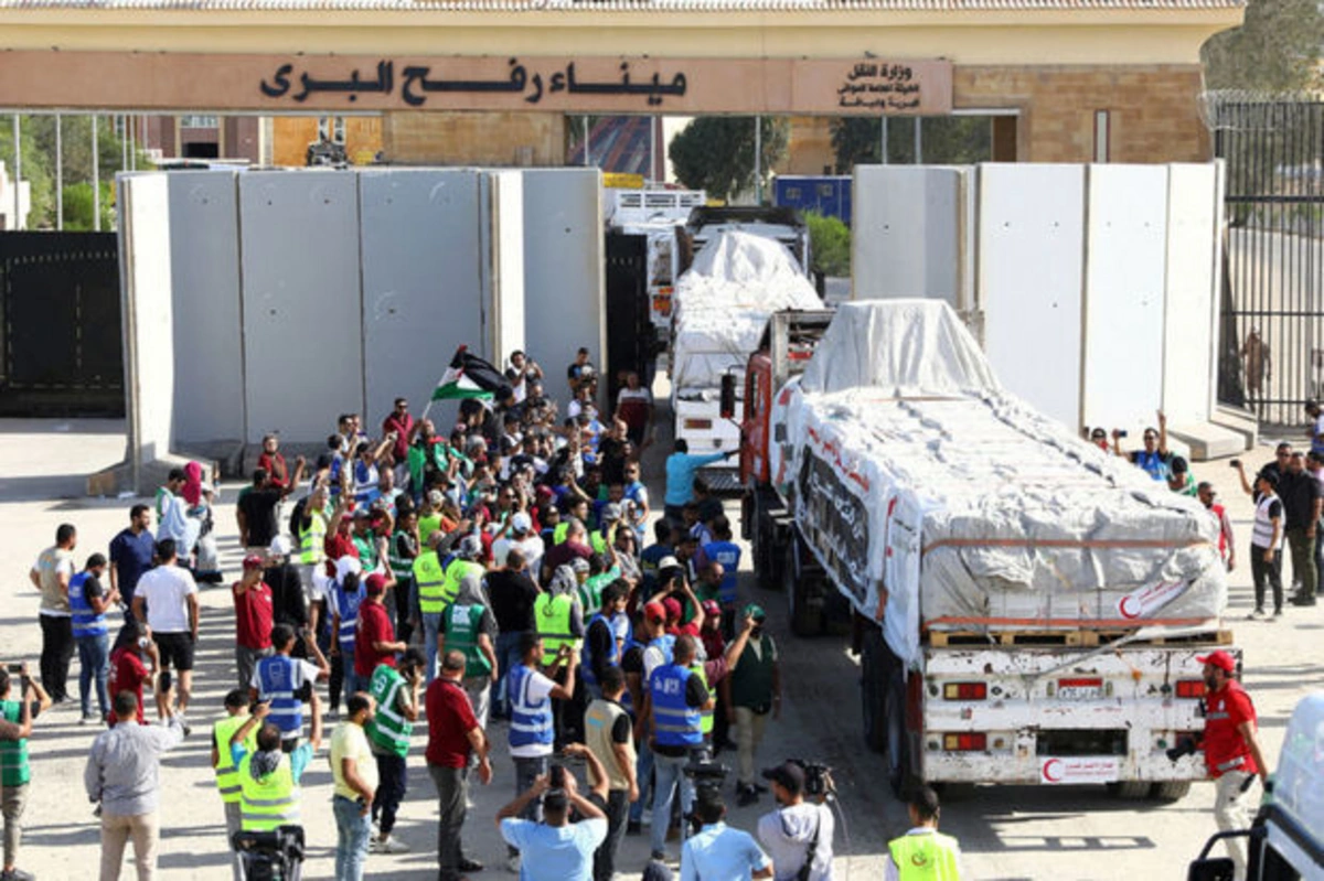 Пакистан отправил 400 т гуманитарной помощи в сектор Газа