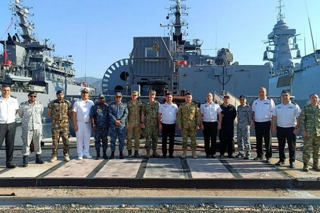 Азербайджанские военнослужащие приняли участие в учениях в Средиземном море