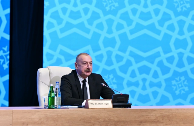 Azərbaycan Prezidenti: “COP29-a ev sahibi kimi biz indi rolumuzu körpülərin salınmasında görürük”