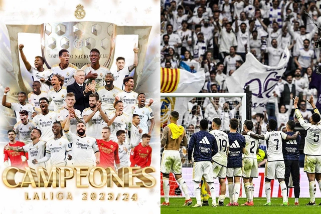 Мадридский "Реал" в 36-й раз стал чемпионом Испании - ВИДЕО