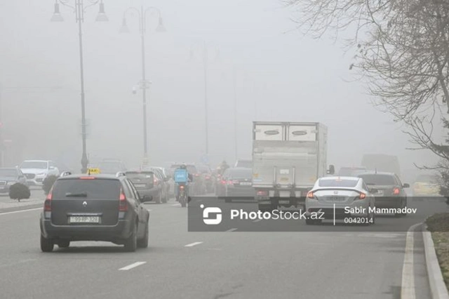 К сведению водителей: на некоторых автомагистралях Азербайджана снизится дальность видимости